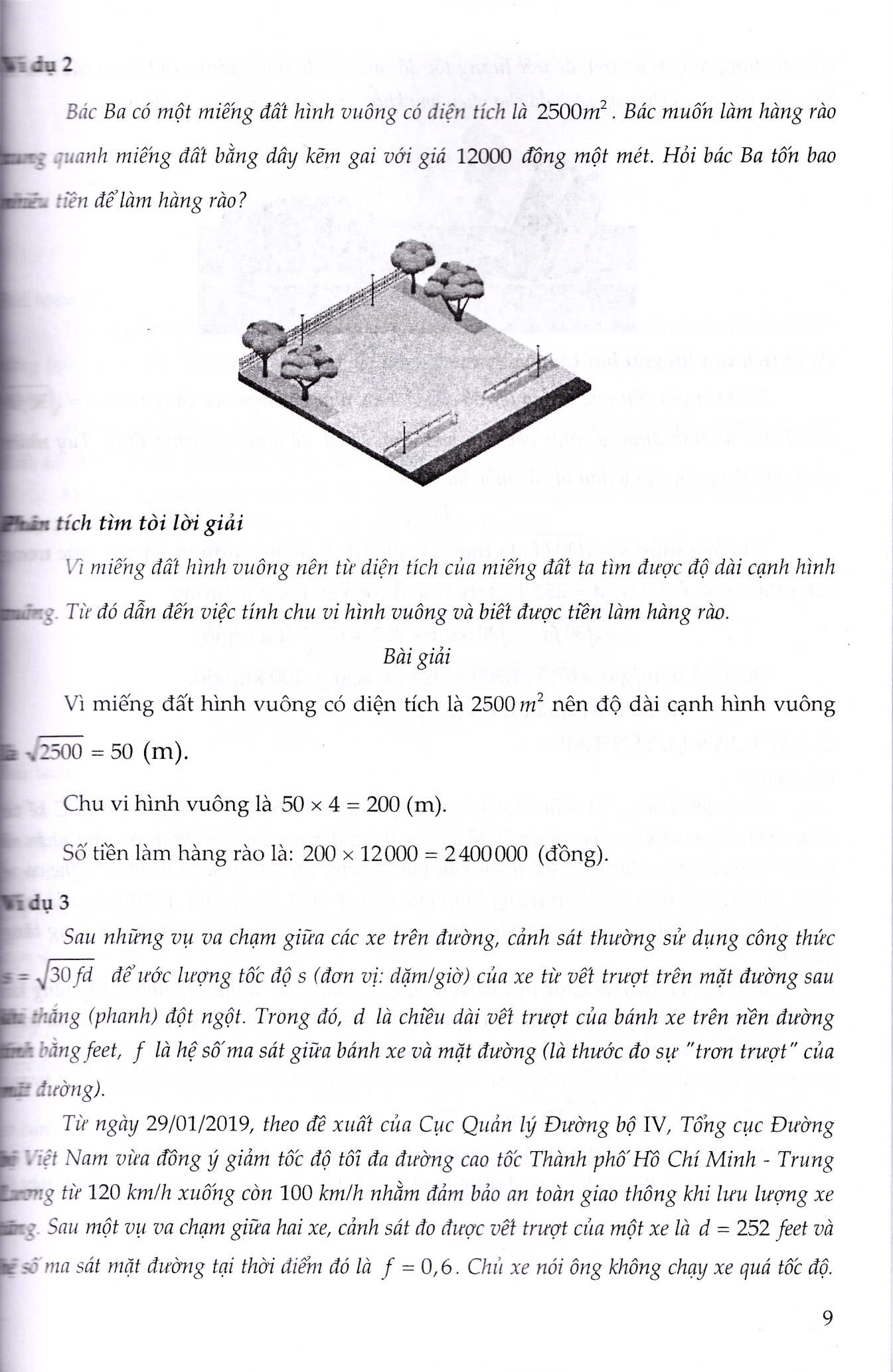 Chuyên đề bồi dưỡng Toán thực tế lớp 9 (Dùng chung cho các bộ SGK)