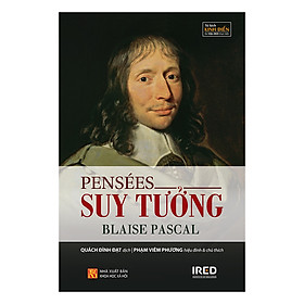 Suy tưởng - Blaise Pascal - IRED Books