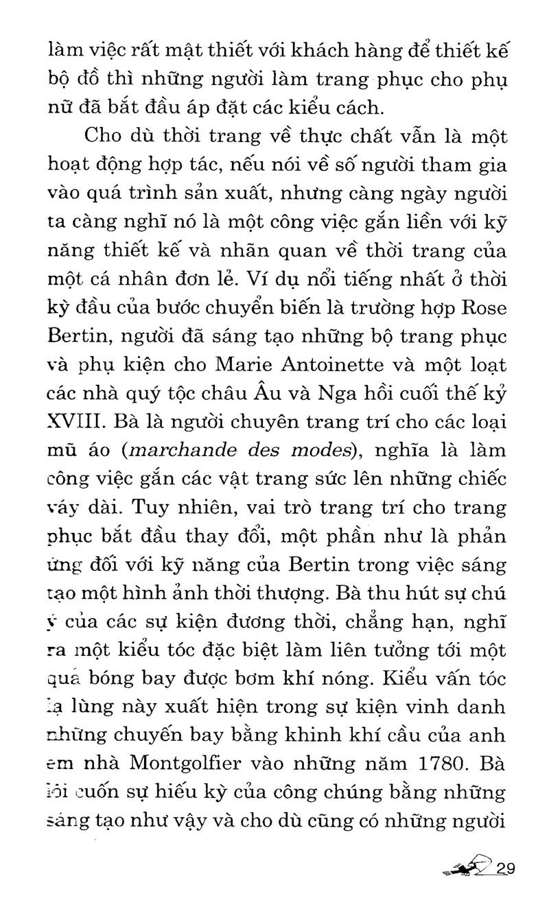 Dẫn Luận Về Thời Trang
