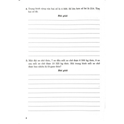 Sách - Vở Bài Tập Nâng Cao Toán 5 Tập 1 (Bám Sát SGK Chân Trời Sáng Tạo)