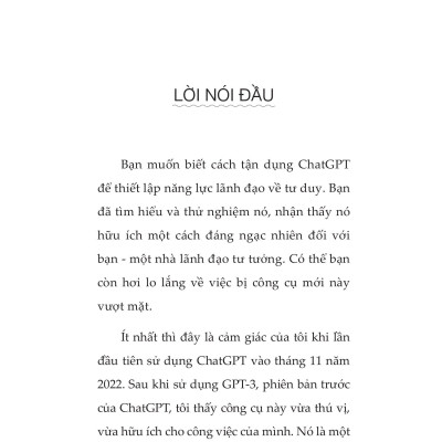 Chat GPT - Ứng Dụng Trí Tuệ Nhân Tạo Trong Công Việc