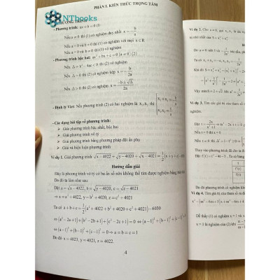 Combo 2 cuốn sách Đánh giá năng lực môn Toán : Các dạng bài tự luận , Bài thi tự luận kết hợp trắc nghiệm