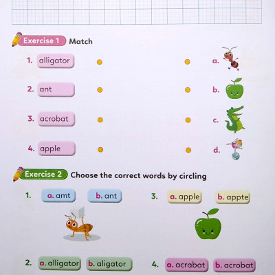 Luyện Viết Chữ Đẹp Tiếng Anh - My Phonics Grade 1
