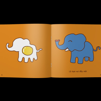 Sách Ehon Khiến Tai, Mắt, Não Của Em Bé Đều Phải Hoạt Động - Tách Tách