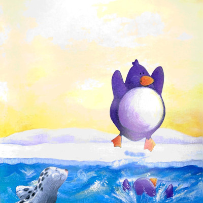 Ehon Châu Âu - Chim Cánh Cụt Nhỏ Dũng Cảm