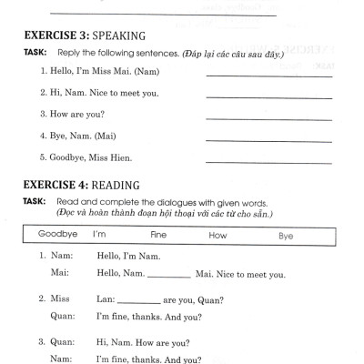 Vở Ôn Tập Hè Tiếng Anh 3 (Dùng Chung Cho Các Bộ SGK Hiện Hành) - HA