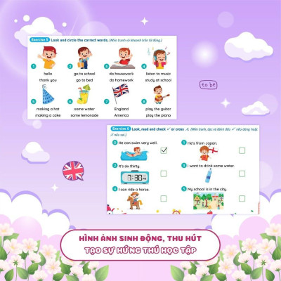 Sách Phiếu Ôn Hè Tiếng Anh Lớp 4 - Megabook