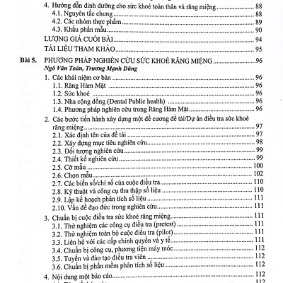 Nha Khoa Cộng Đồng - Sách dùng cho sinh viên Răng Hàm Mặt