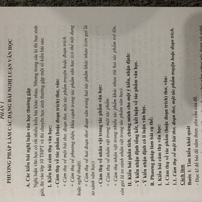 Sách - Cách làm các dạng bài nghị luận văn học 9 ( có hệ thống đề thi và đáp án minh hoạ)