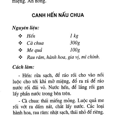 Các Món Canh Ngon (Tái Bản 2016)