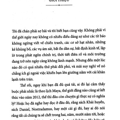 Ngày Tận Thế - Lời Tiên Tri Về Tương Lai Và Thế Giới