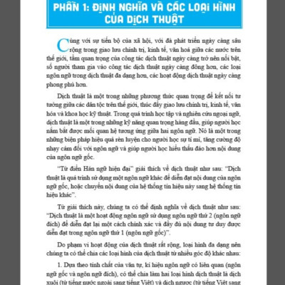 Sách Kỹ năng biên phiên dịch trung - việt, Việt - Trung thực chiến tập 1 ( HA)