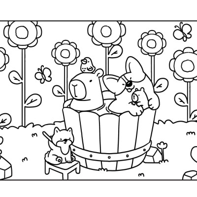 Capy Và Những Người Bạn