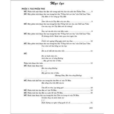 Sách - Cảm Nhận, Phân Tích Tác Phẩm Văn Học Ngoài Sách Giáo Khoa Ngữ Văn THPT Tác Phẩm Thơ Và Truyện - Hồng Ân