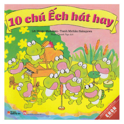 Combo Truyện Ehon Nhật Bản - 10 Chú Ếch (Bộ 2)