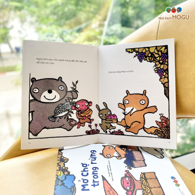 Truyện Ehon bé 3-4-5 tuổi - Mở chợ trong rừng