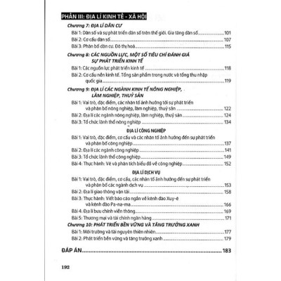 Sách - Trắc Nghiệm Địa Lí Lớp 10 (Dùng Chung Cho Các Bộ SGK Theo Chương Trình GDPT Mới) HA-MK