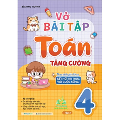 Sách Vở bài tập Toán tăng cường lớp 4 tập 2 (kết nối tri thức với cuộc sống) #huongbook