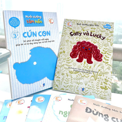 Sách - Nuôi Dưỡng Tâm Hồn - Bộ Cún Con 6 cuốn - Dành cho trẻ từ 3 tuổi - Puma Books