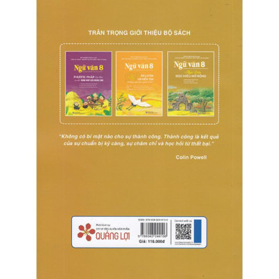 Sách - Ngữ văn 8 - Ngữ liệu đọc hiểu mở rộng