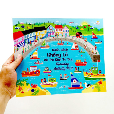 Cuốn Sách Khổng Lồ Về Trò Chơi Tư Duy - Holiday Activity Pad (Tái Bản 2023)