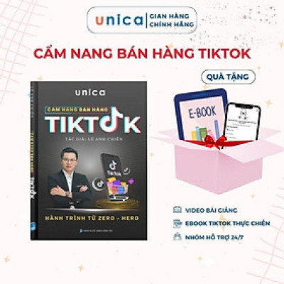 Sách Cẩm Nang Bán Hàng Tiktok Hành Trình Từ Zero Đến Hero