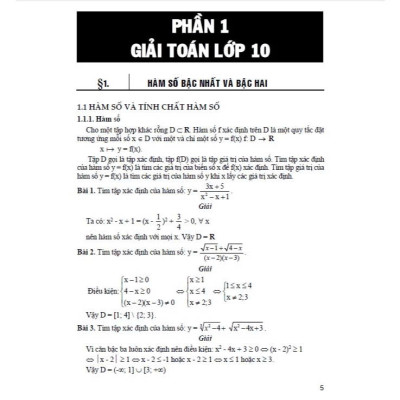 Cẩm Nang Luyện Thi THPT Quốc Gia Môn Toán (Dùng Chung Cho Các Bộ SGK Hiện Hành) 