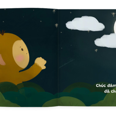 Sách Ehon - Rừng ơi ngủ ngon - Dành cho trẻ từ 0 - 6 tuổi