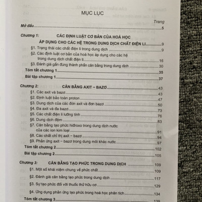Hóa học phân tích 1 cân bằng ion trong dung dịch