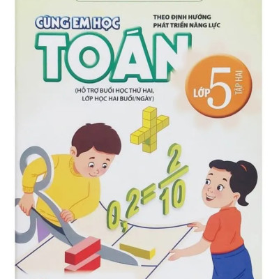 Sách - Cùng Em Học Toán Lớp 5 - tập 2