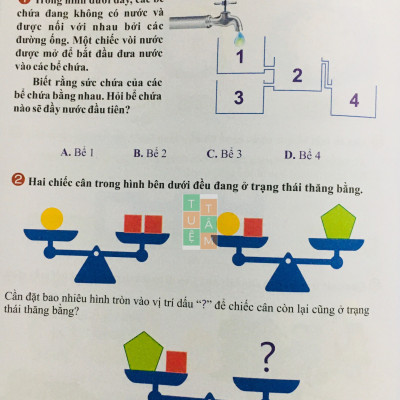 Sách - Phát triển trí thông minh Toán lớp 1