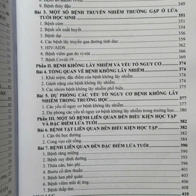 Sách Y Tế Trường Học – Công Tác Vệ Sinh Trường Học, Dinh Dưỡng, An Toàn Thực Phẩm và Một Số Bệnh, Tật Thường Gặp Ở Học Sinh (V2575T)