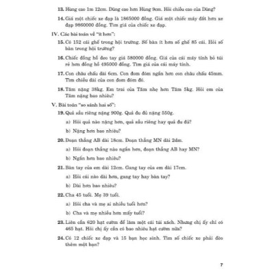 Sách - Toán Đố Lớp 5 - Word Problems Of Primary Maths 5 - Dùng Chung Cho Các Bộ SGK Hiện Hành - Hồng Ân