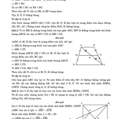 Cẩm Nang Chứng Minh Ba Điểm Thẳng Hàng