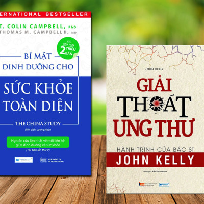 Combo 2 cuốn Bí mật dinh dưỡng (TB) + Giải thoát ung thư