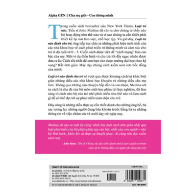 Sách Luật trí não dành cho trẻ Alphabooks - BẢN QUYỀN