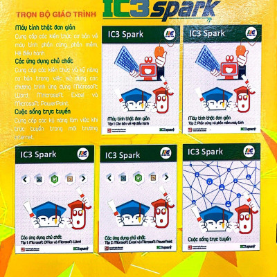 IC3 Spark - Máy Tính Thật Đơn Giản - Tập 2: Phần Cứng Và Phần Mềm Máy Tính (Tái Bản)