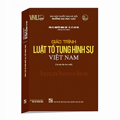 Sách - Giáo trình luật tố tụng hình sự Việt Nam (Tái Bản Lần Thứ 1)