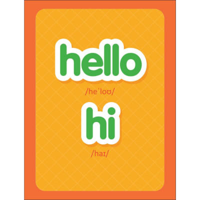 Flashcard vui học Tiếng Anh: Nghe và học phát âm chuẩn từ vựng Tiếng Anh lớp 3-1