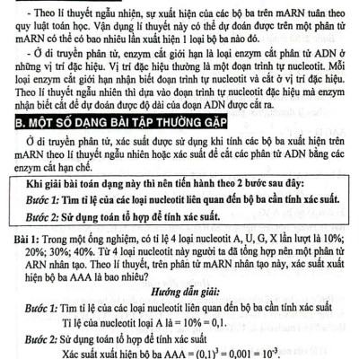 Phương Pháp Giải Toán Xác Suất Sinh Học