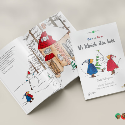 Truyện Ehon bé 3-4-5 tuổi - Gư-ri và Gư-ra - Vị khách đặc biệt