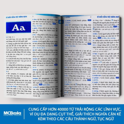 Từ điển Tiếng Việt thông dụng (Bìa Cứng Xanh) - Bản Quyền