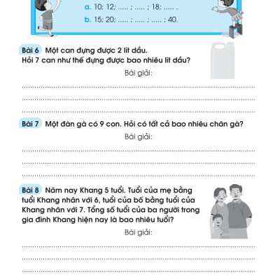 Đề Ôn Luyện Và Tự Kiểm Tra Toán Lớp 2 - Tập 2 (MEGA)