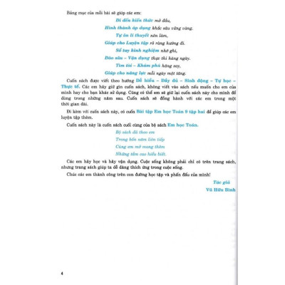 Sách - Em Học Toán 9 Tập 2 - Biên Soạn Theo Chương Trình GDPT Mới - Vũ Hữu Bình - Hồng Ân