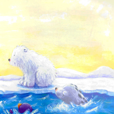 Ehon Châu Âu - Chim Cánh Cụt Nhỏ Dũng Cảm