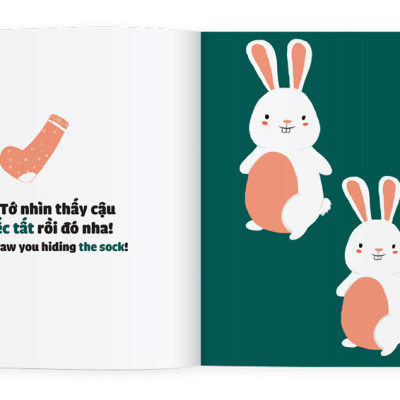 Sách Ehon - Vào rừng xem ai giấu cái gì - Dành cho trẻ từ 0 - 6 tuổi