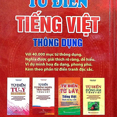 Từ Điển Tiếng Việt Thông Dụng (Bìa Đỏ)