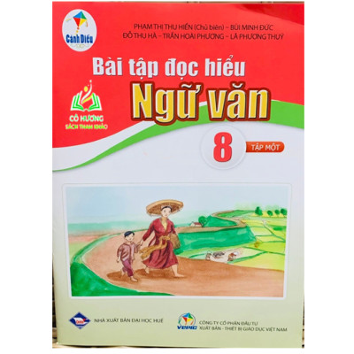 Sách - Bài tập đọc hiểu ngữ văn 8 - tập 1 ( cánh diều - kèm 2 bút chì TL ) - BT