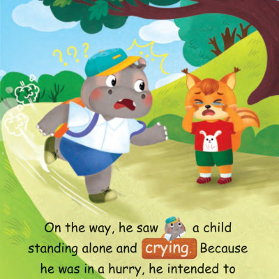 Sách Truyện Tranh Song Ngữ Việt Anh Cho Bé - Giúp Đỡ Mọi Người Thật Là Vui