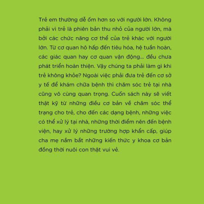 Cẩm Nang Nhi Khoa: Cách Chăm Sóc Trẻ Ốm Tại Nhà